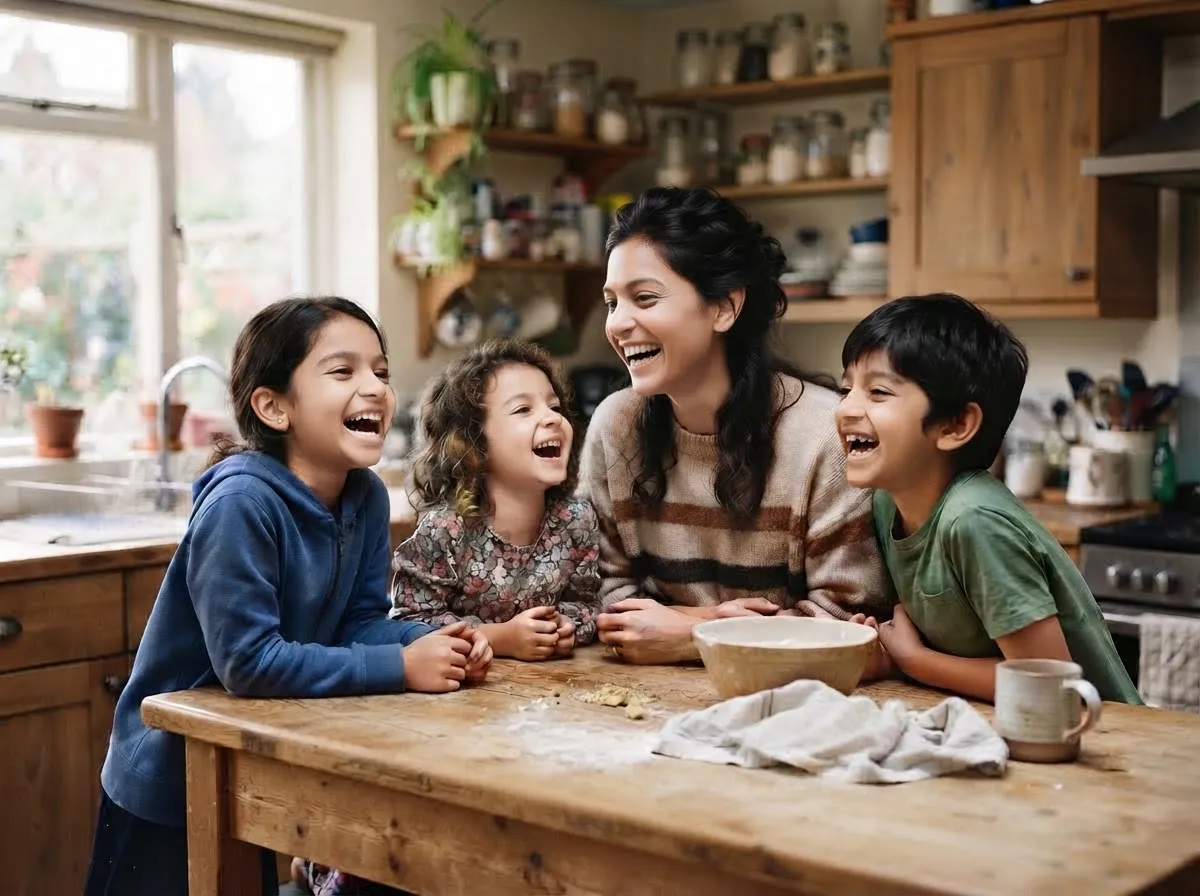 Illustrative family photograph
